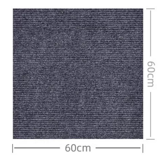 Self-adhesive carpet